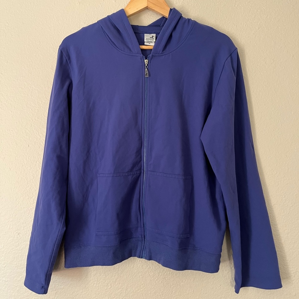 Kinesis Tactel Workout Zip Up Athleisure Hoodie Yoga Gym Athletic Women’s